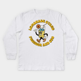 Lemonade Stand Founder and CEO Kids Long Sleeve T-Shirt